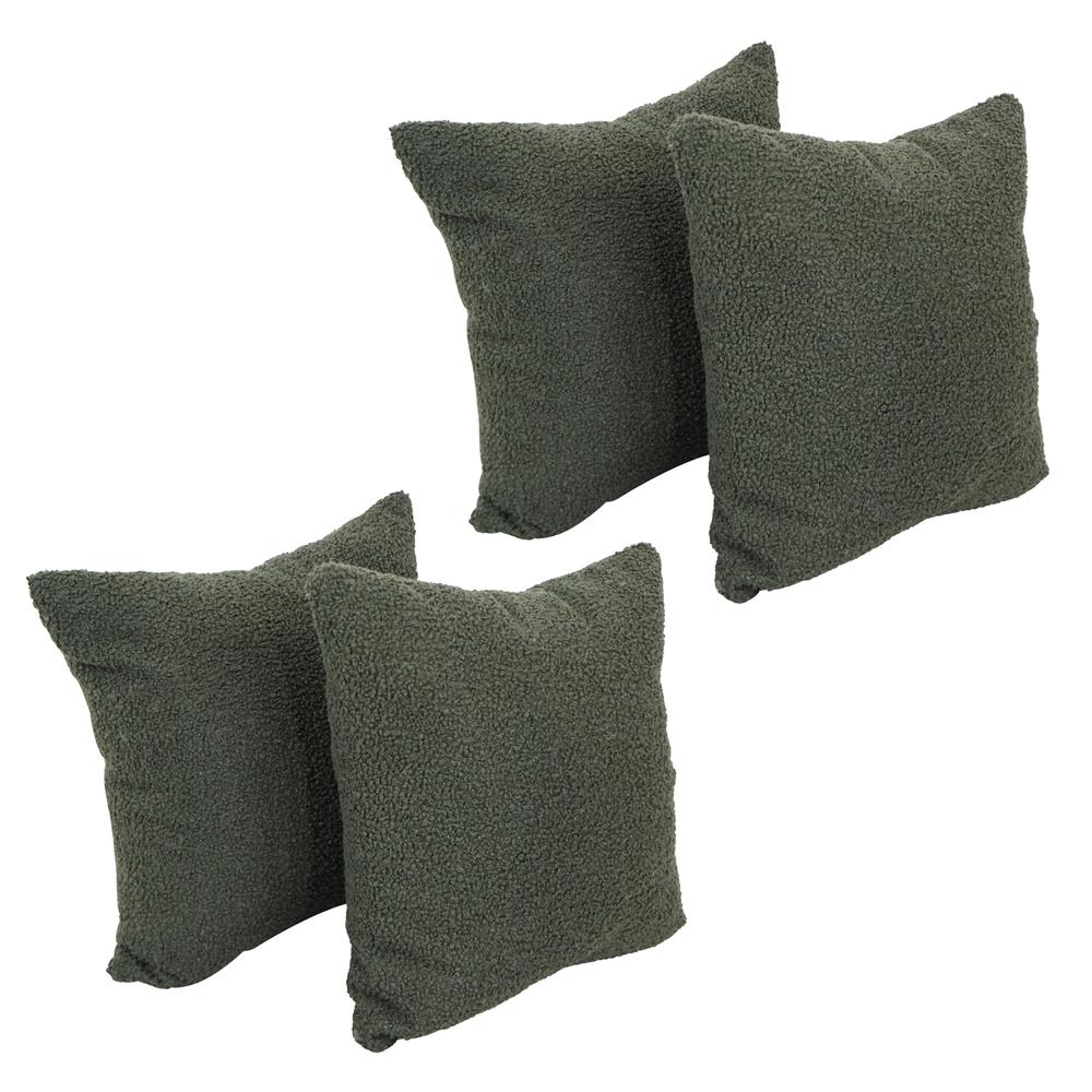 17-inch Jacquard Throw Pillows with Inserts (Set of 4)  9910-S4-ID-158. Picture 1