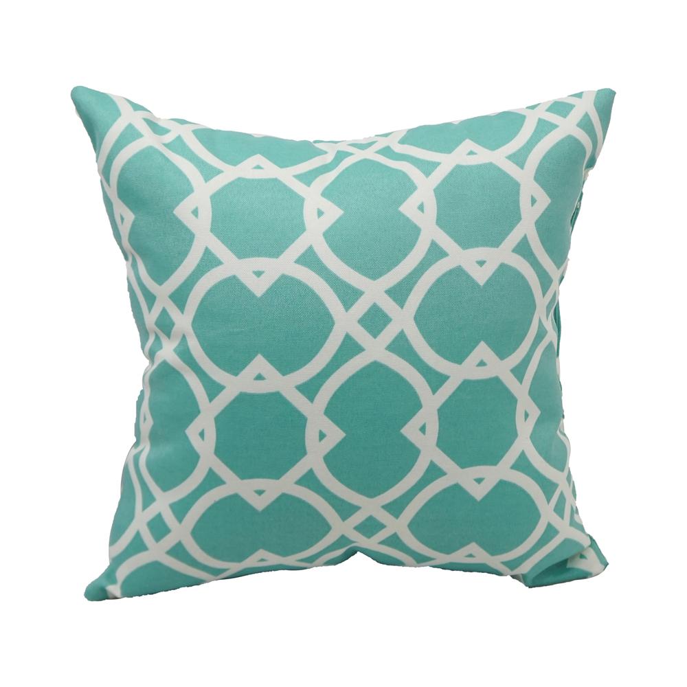 17-inch Square Polyester Outdoor Throw Pillows (Set of 4) 9910-S4-OD-144. Picture 2