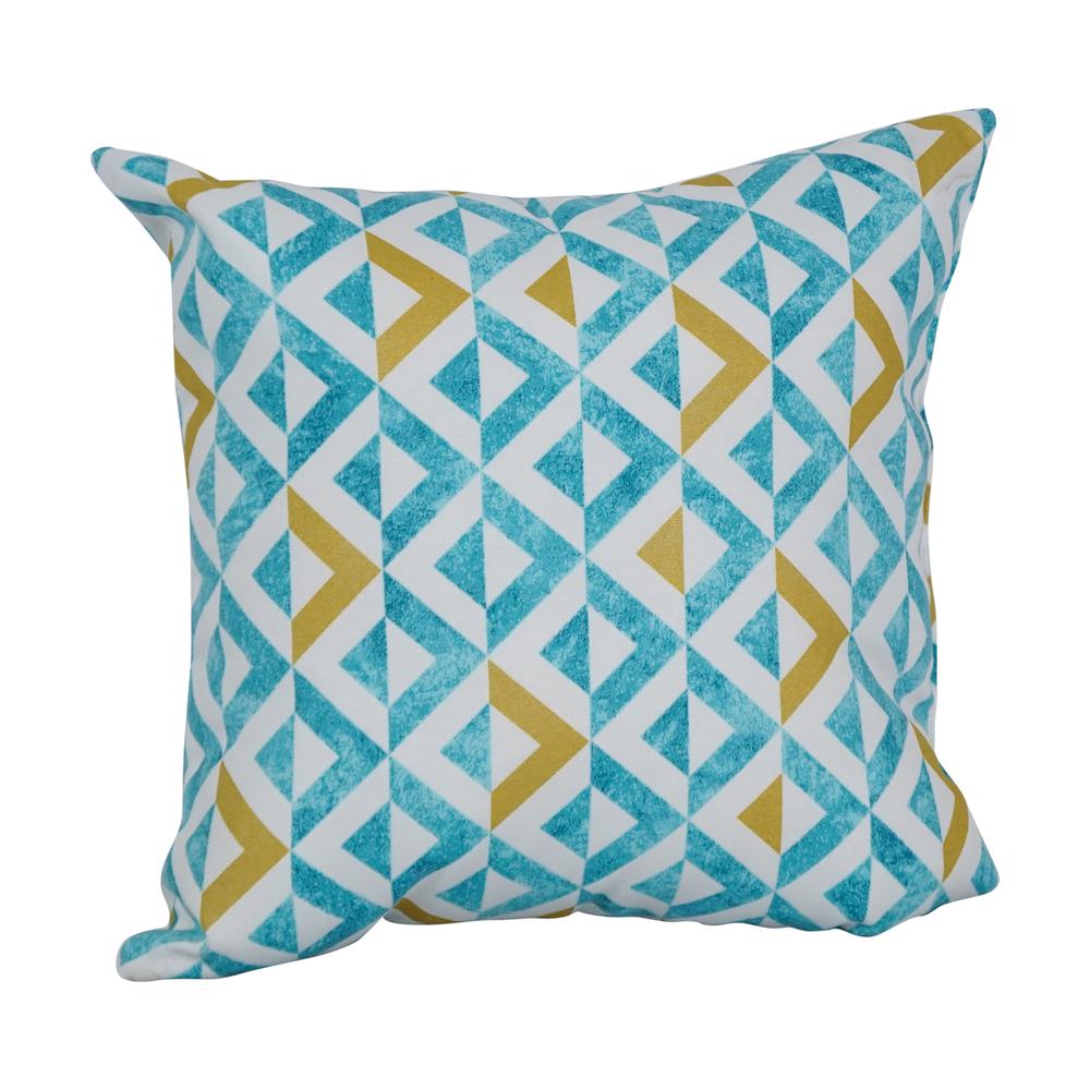 17-inch Square Polyester Outdoor Throw Pillows (Set of 4) 9910-S4-OD-239. Picture 2