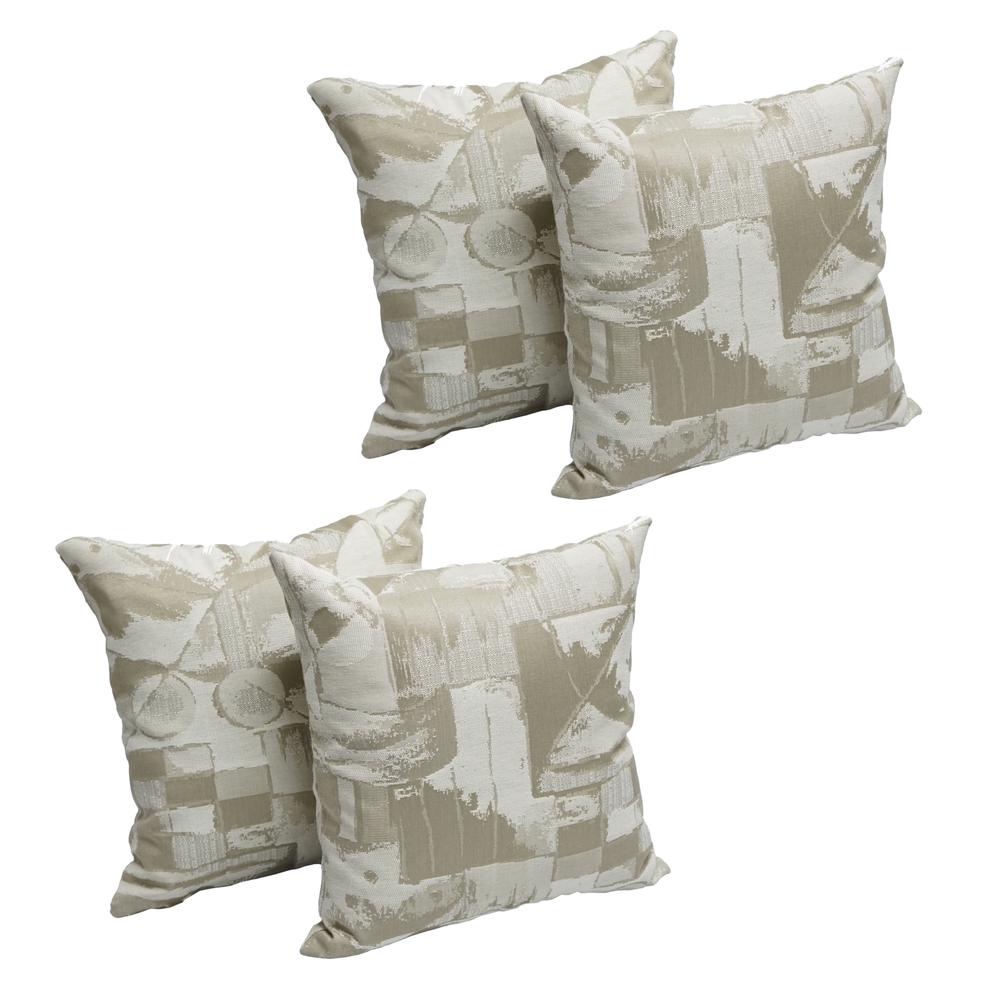 17-inch Tapestry Throw Pillows with Inserts (Set of 4) 9910-S4-ZP-ID-048. Picture 1