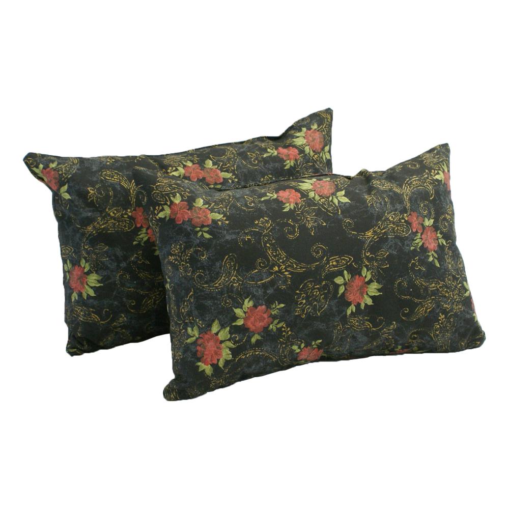 12-inch by 20-inch Rectangular Indoor Throw Pillows (Set of 2)  9911-S2-ID-019. The main picture.