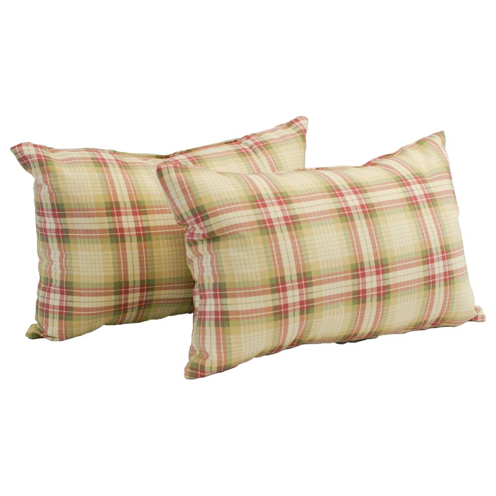 12-inch by 20-inch Rectangular Indoor Throw Pillows (Set of 2)  9911-S2-ID-050. Picture 1