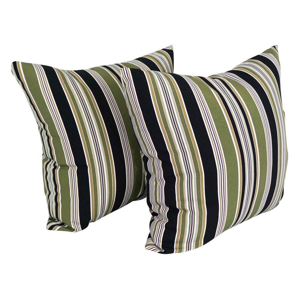 Outdoor Patterned Spun Polyester 25-inch Jumbo Throw Pillows (Set of 2) 9913-S2-REO-13. Picture 1