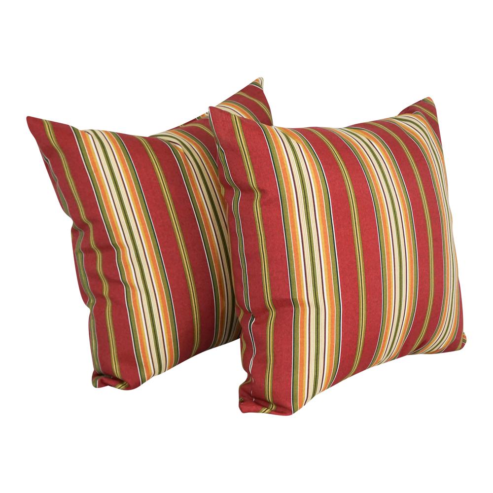 Outdoor Patterned Spun Polyester 25-inch Jumbo Throw Pillows (Set of 2) 9913-S2-REO-17. Picture 1