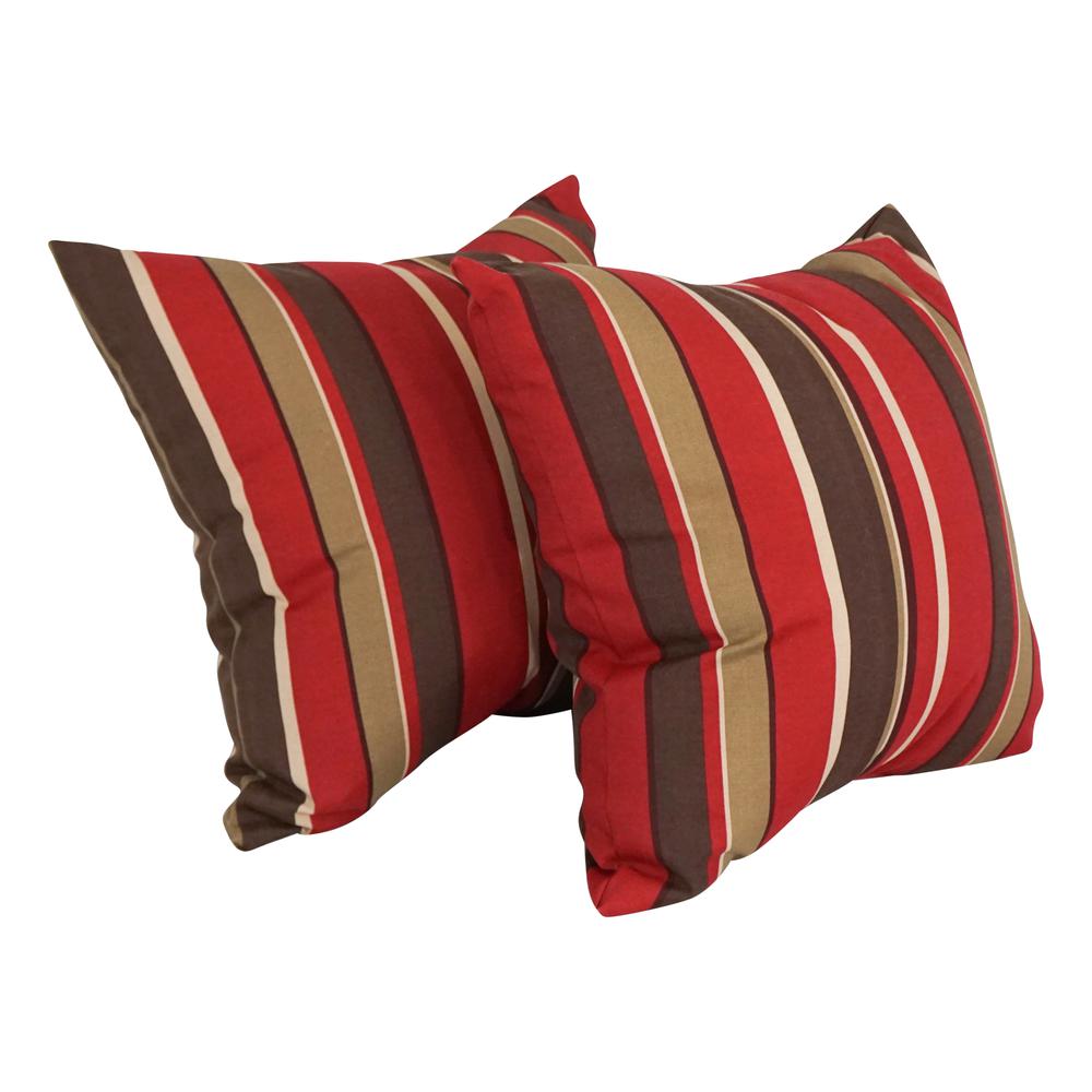 Outdoor Patterned Spun Polyester 25-inch Jumbo Throw Pillows (Set of 2) 9913-S2-REO-33. Picture 1