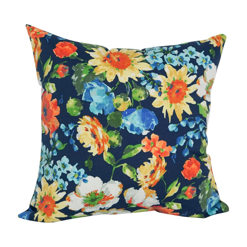 Outdoor Patterned Spun Polyester 25-inch Jumbo Throw Pillows (Set of 2) 9913-S2-REO-59. Picture 2