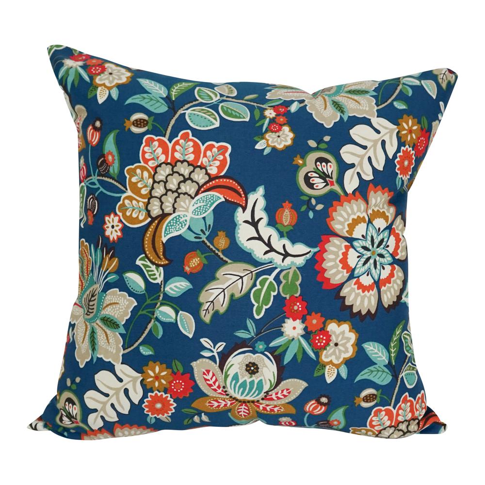 Outdoor Patterned Spun Polyester 25-inch Jumbo Throw Pillows (Set of 2) 9913-S2-REO-64. Picture 2