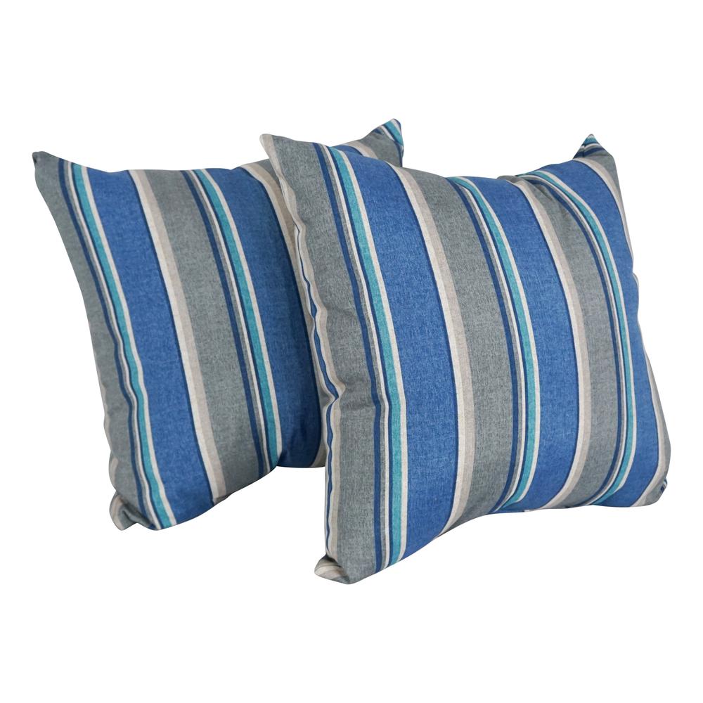 Outdoor Patterned Spun Polyester 25-inch Jumbo Throw Pillows (Set of 2) 9913-S2-REO-66. Picture 1
