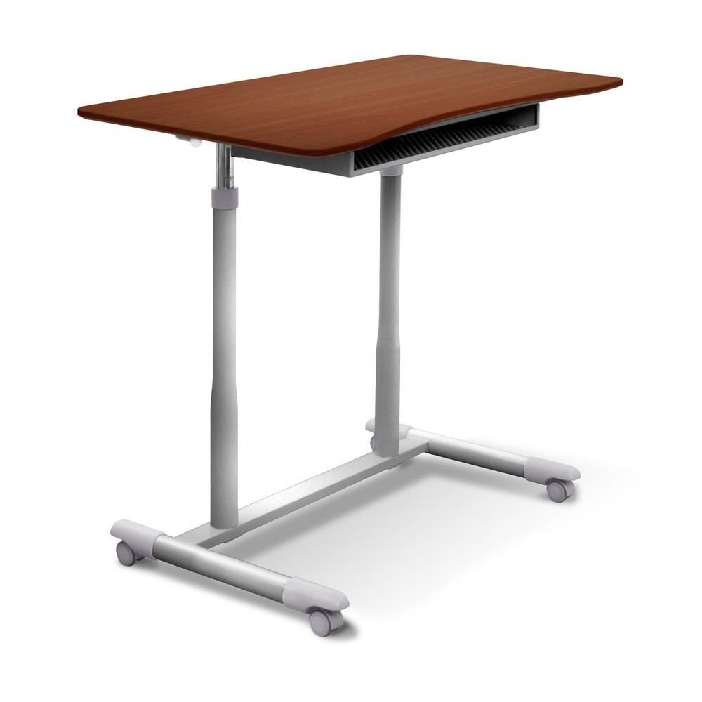 205 Sit/Stand Desk Silver Base. Picture 2