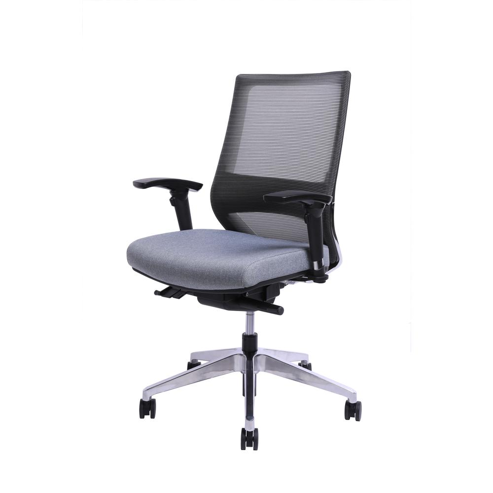 Grey CEO M/B Chair. Picture 1