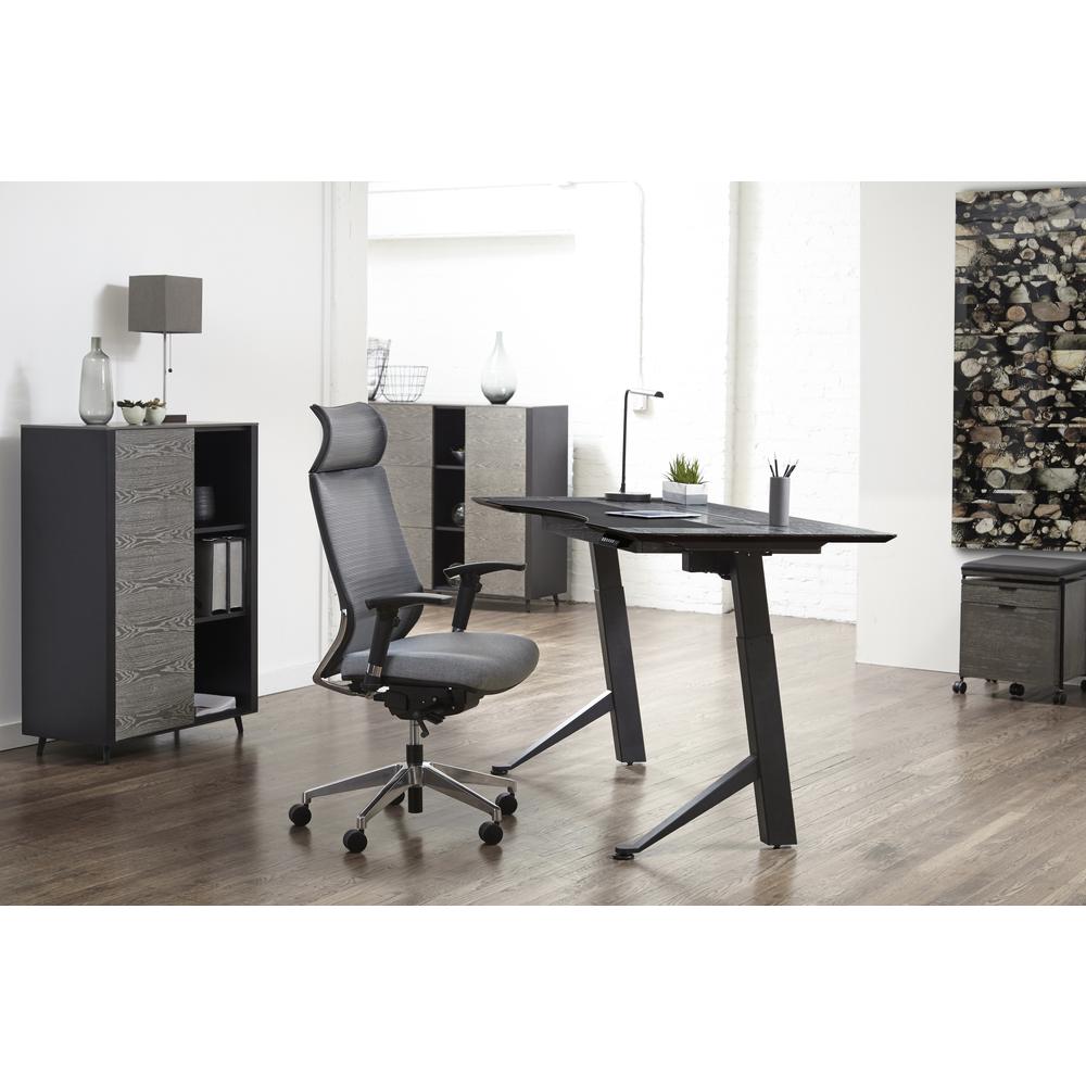 Grey CEO M/B Chair. Picture 6