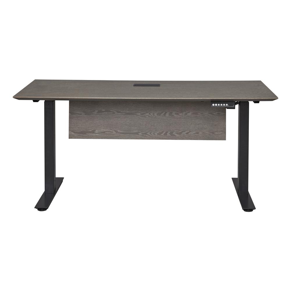 Grey O/71/30/SS Desk 71*30". Picture 1