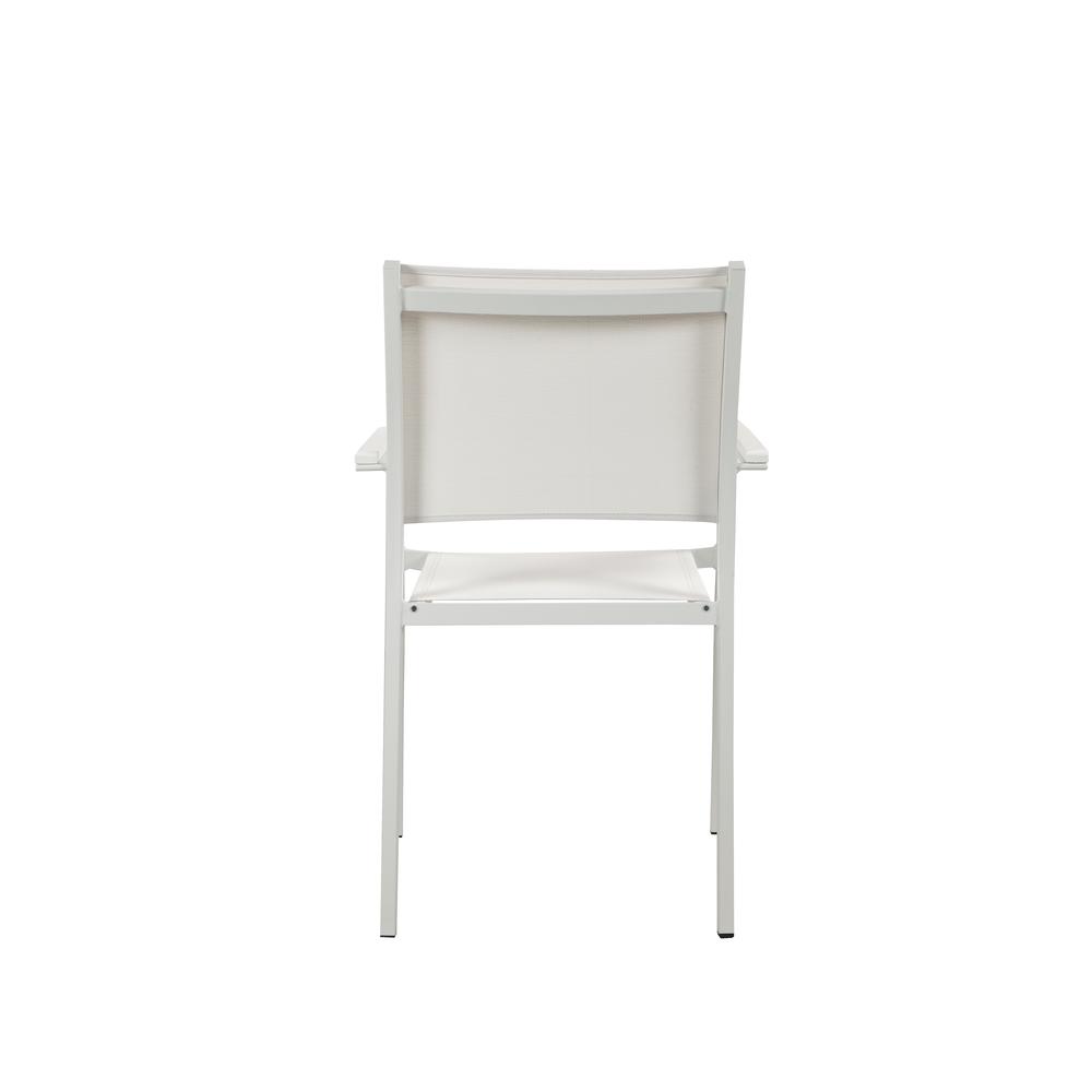 David Dining Chairs, White White. Picture 4