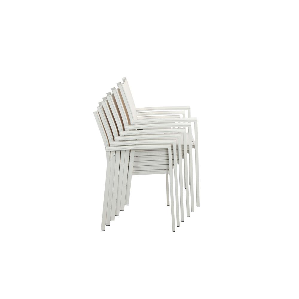 David Dining Chairs, White White. Picture 3