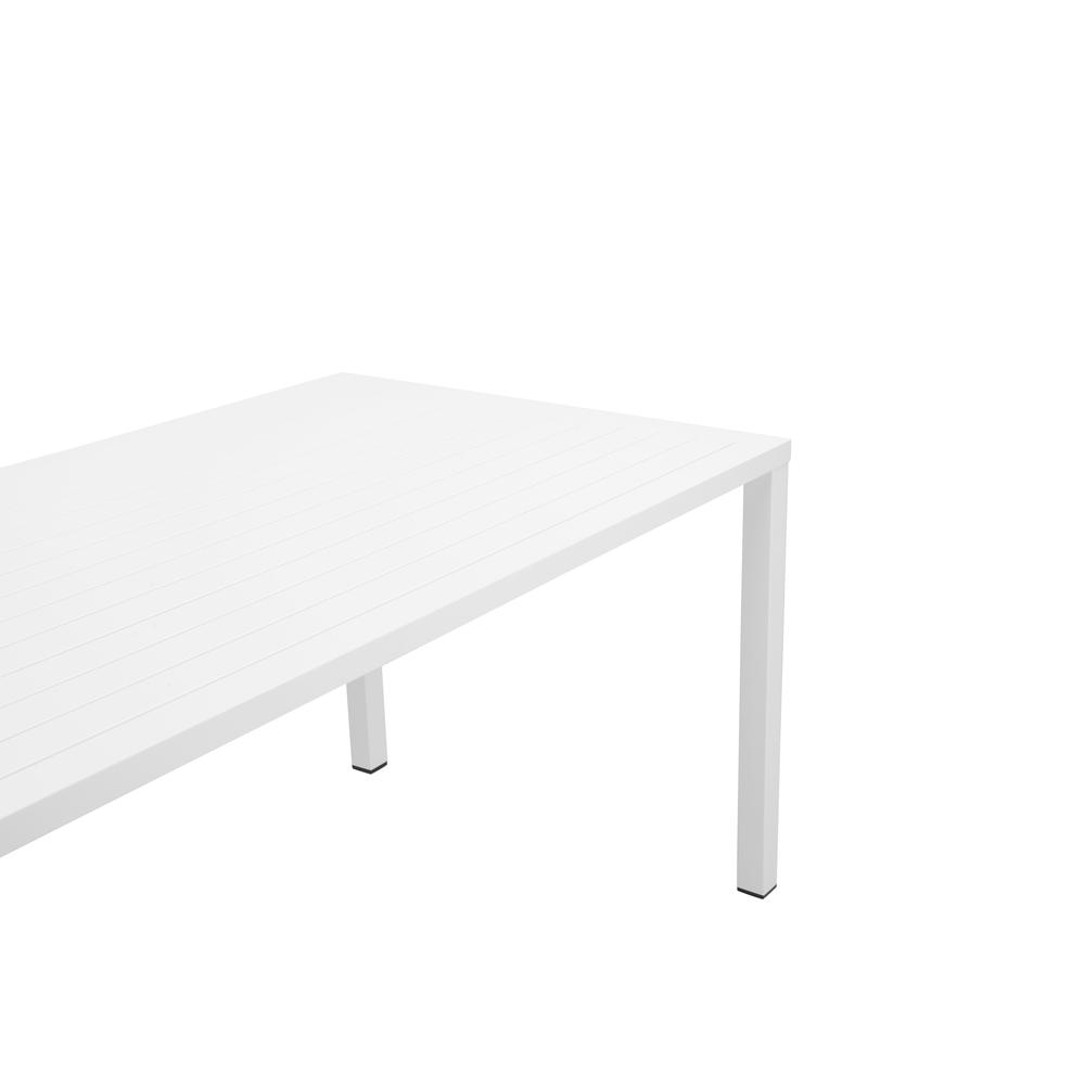 Miami Dining Table, White. Picture 3