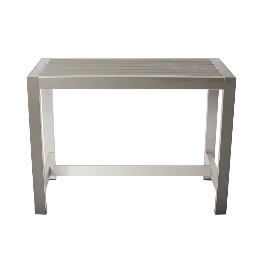 Large Betty Bar Table, Grey. Picture 1