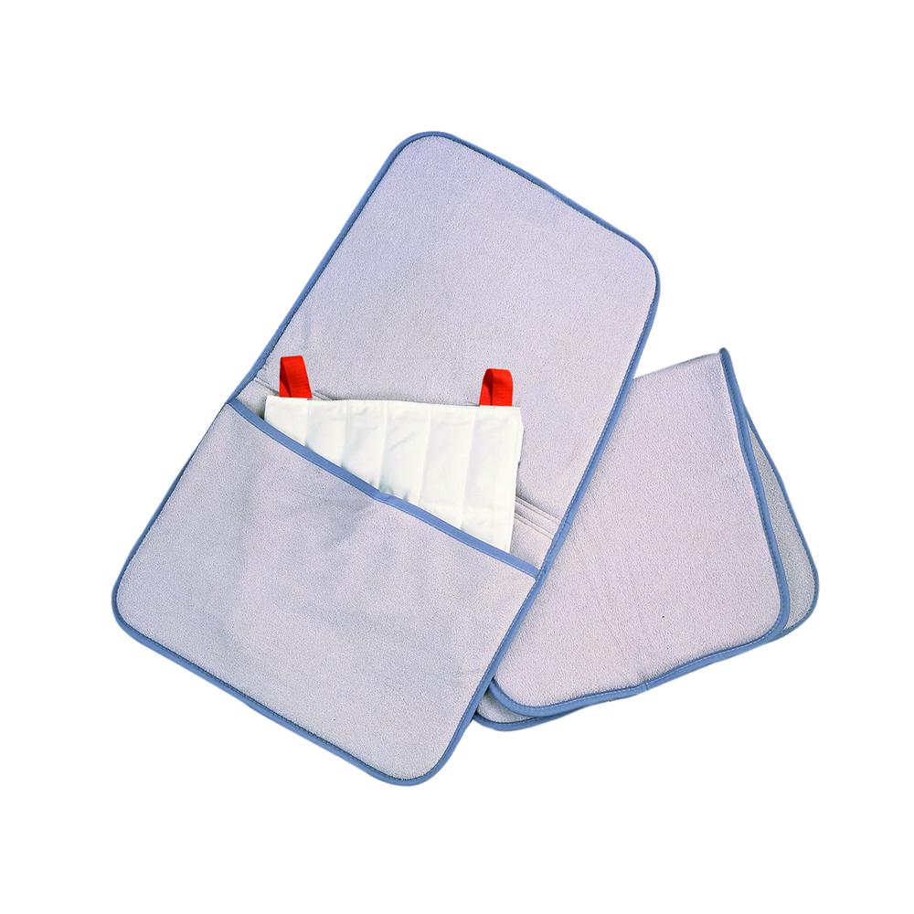 Relief Pak HotSpot Moist Heat Pack Cover - Terry with Foam-Fill - standard with pocket - 27.5" x 19.5". The main picture.