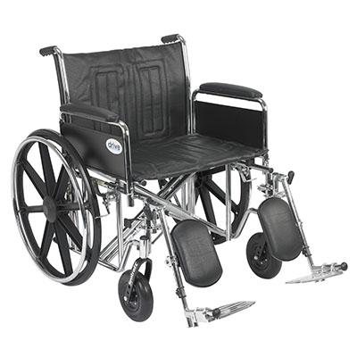 Elevating Wheelchair Leg Rest - Foot and Calf Support, Black