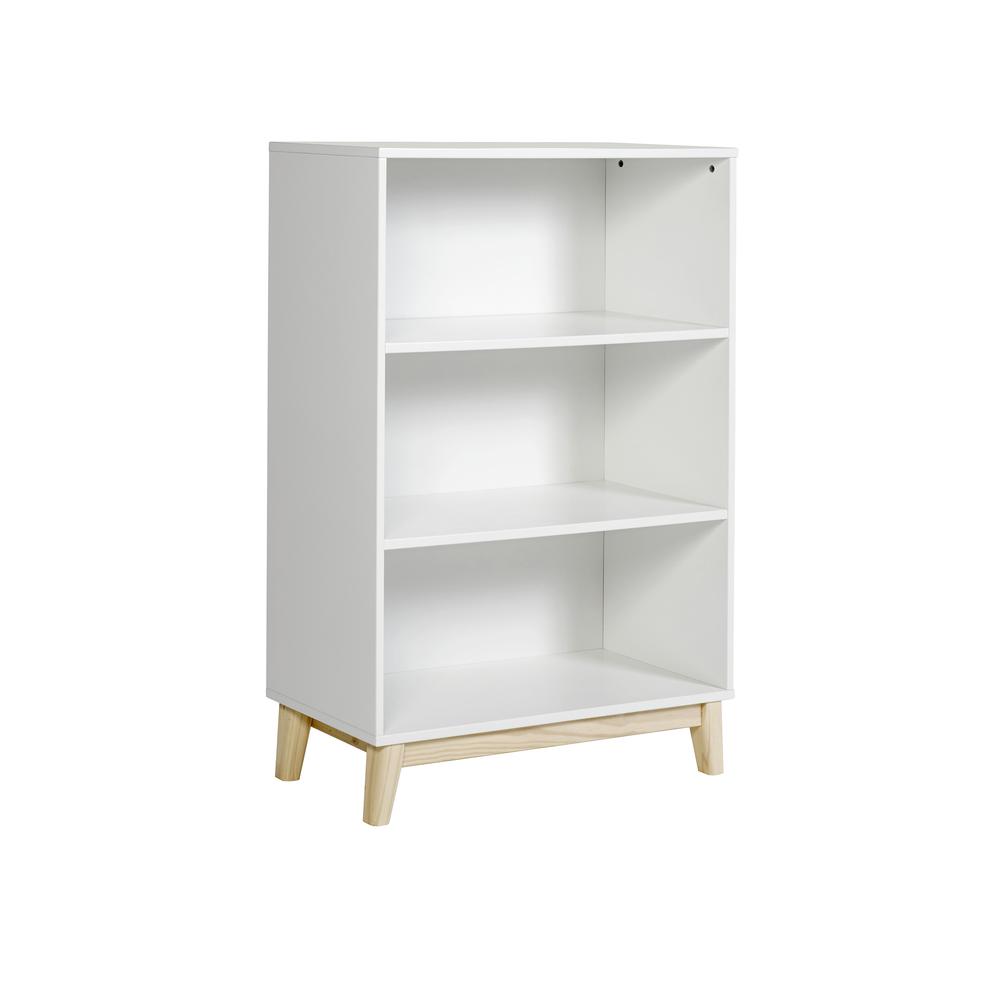 MOD 48"H Tall 3-Shelf Bookcase. Picture 3