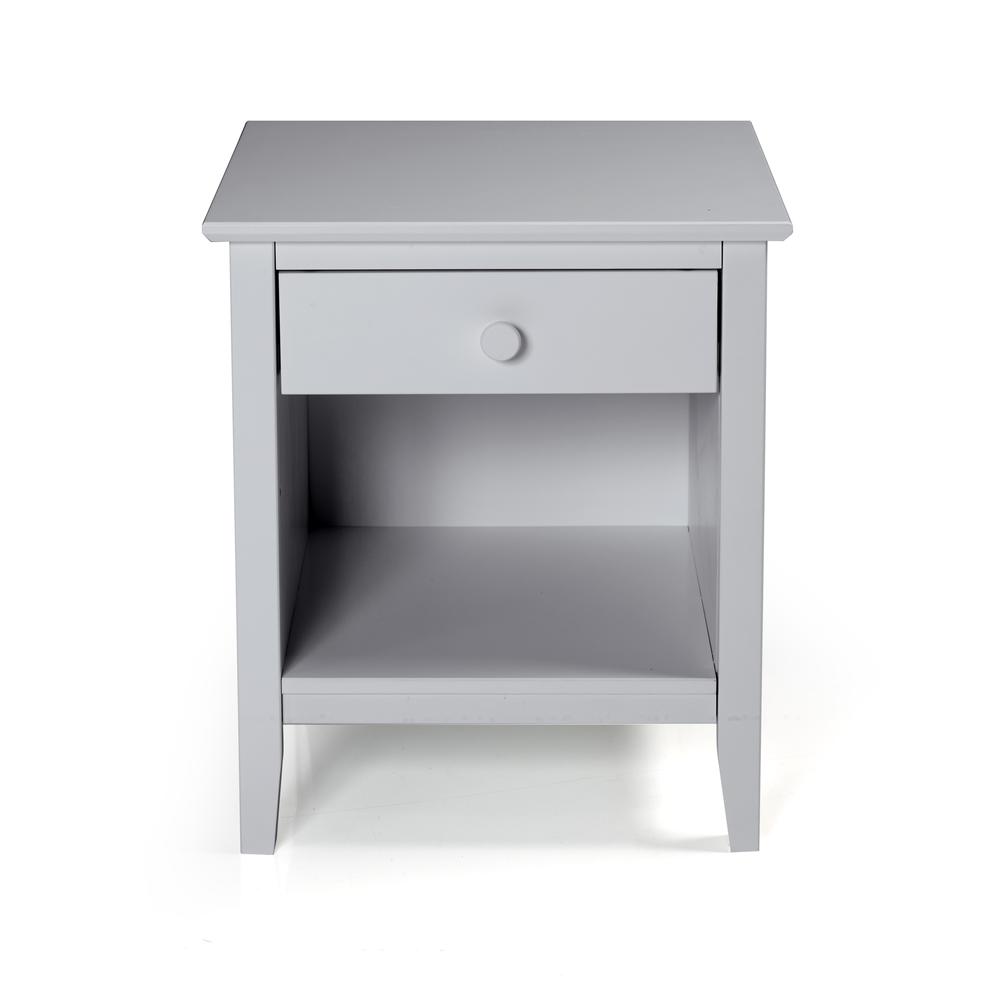 Simplicity Nightstand, Dove Gray. Picture 4