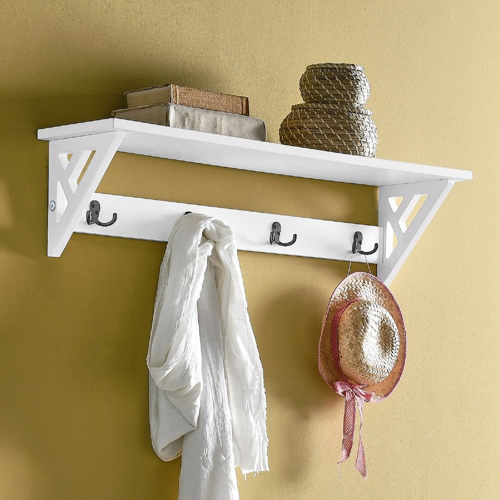 Coventry 36"W Coat Hook with Shelf. Picture 9
