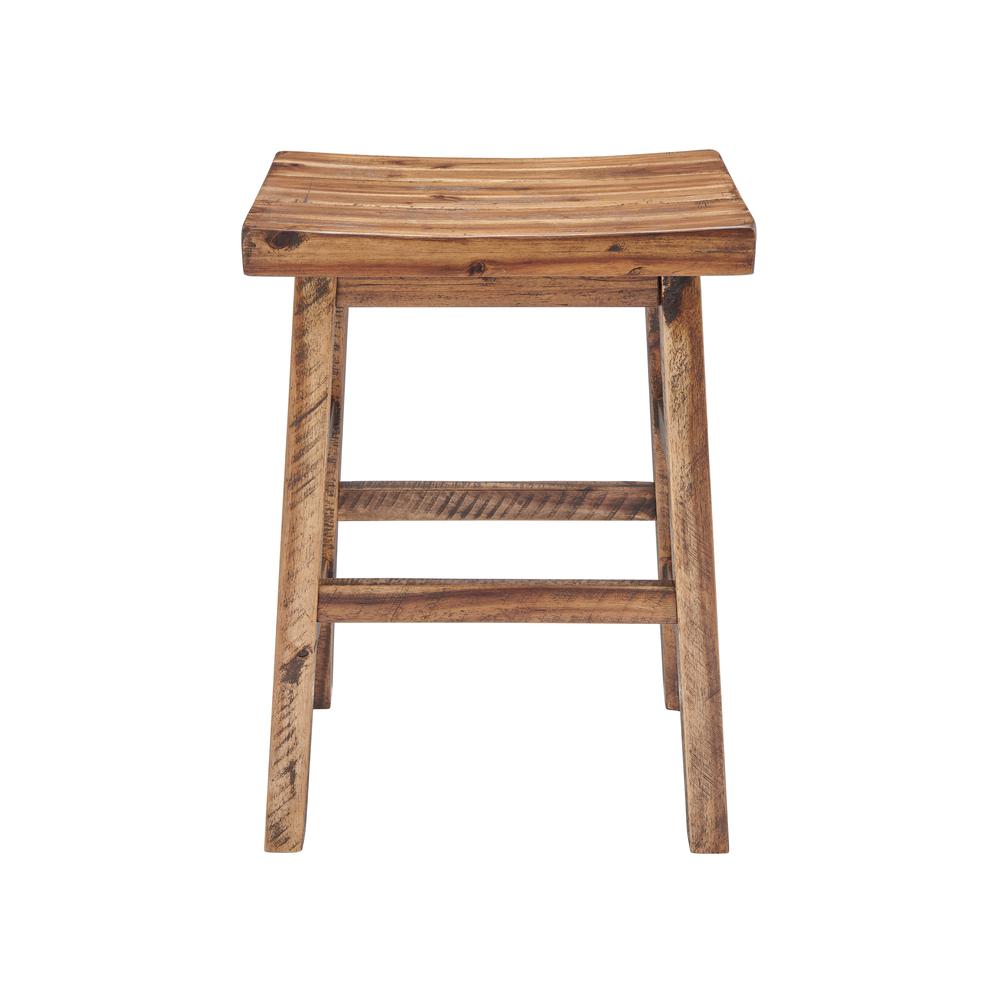 Durango 26"H Industrial Wood Counter-Height Stool. Picture 8