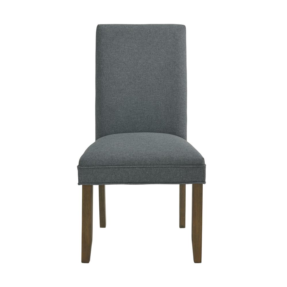 Gwyn Parsons Upholstered Chair, Grey (Set of 2). Picture 2