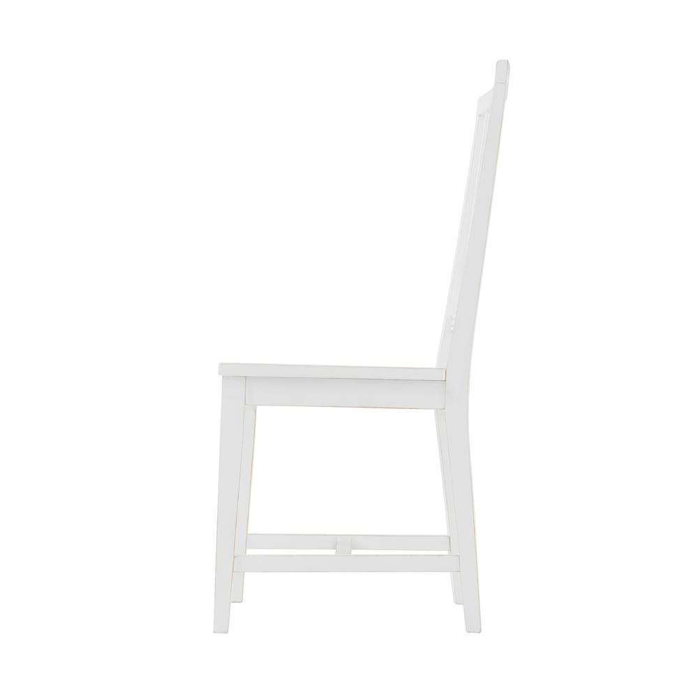 Vienna Wood Dining Chairs, White (Set of 2). Picture 4