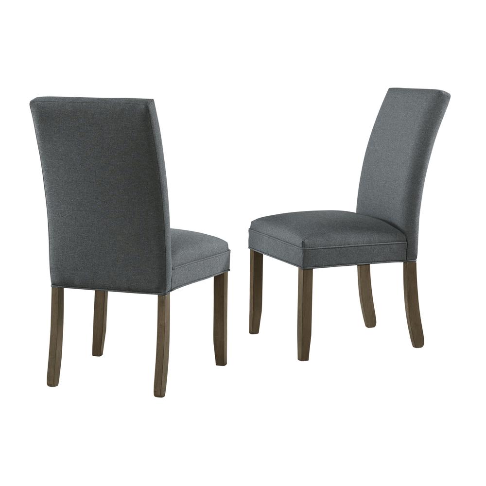 Gwyn Parsons Upholstered Chair, Grey (Set of 2). Picture 1