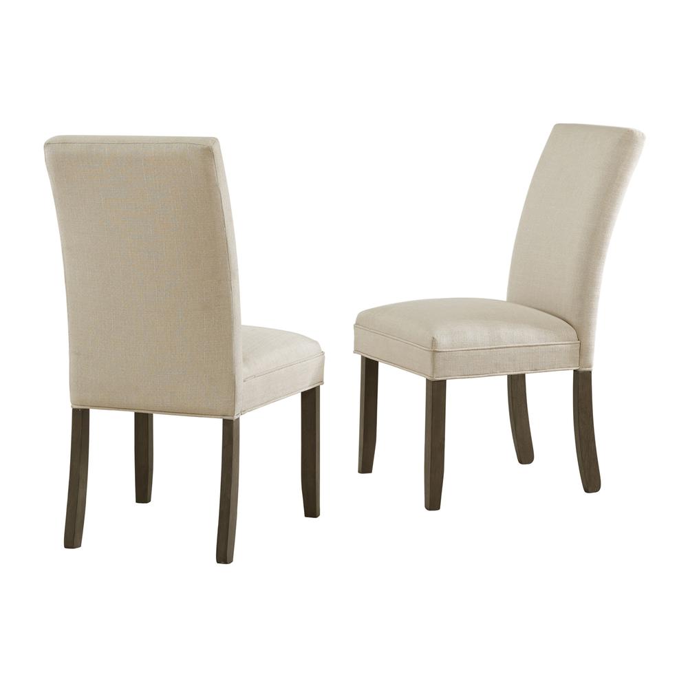 Gwyn Parsons Upholstered Chair, Cream (Set of 2). Picture 1
