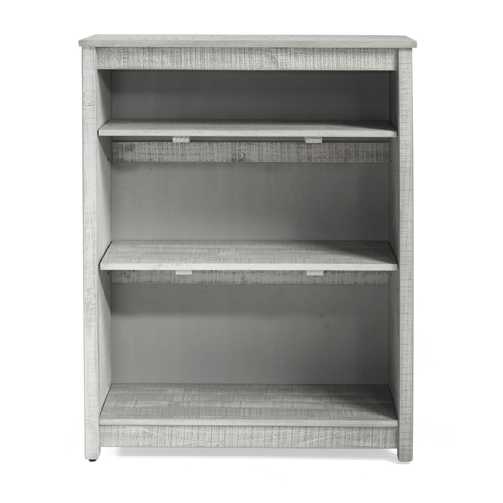 Rustic Tall Bookcase, Rustic Gray. Picture 1