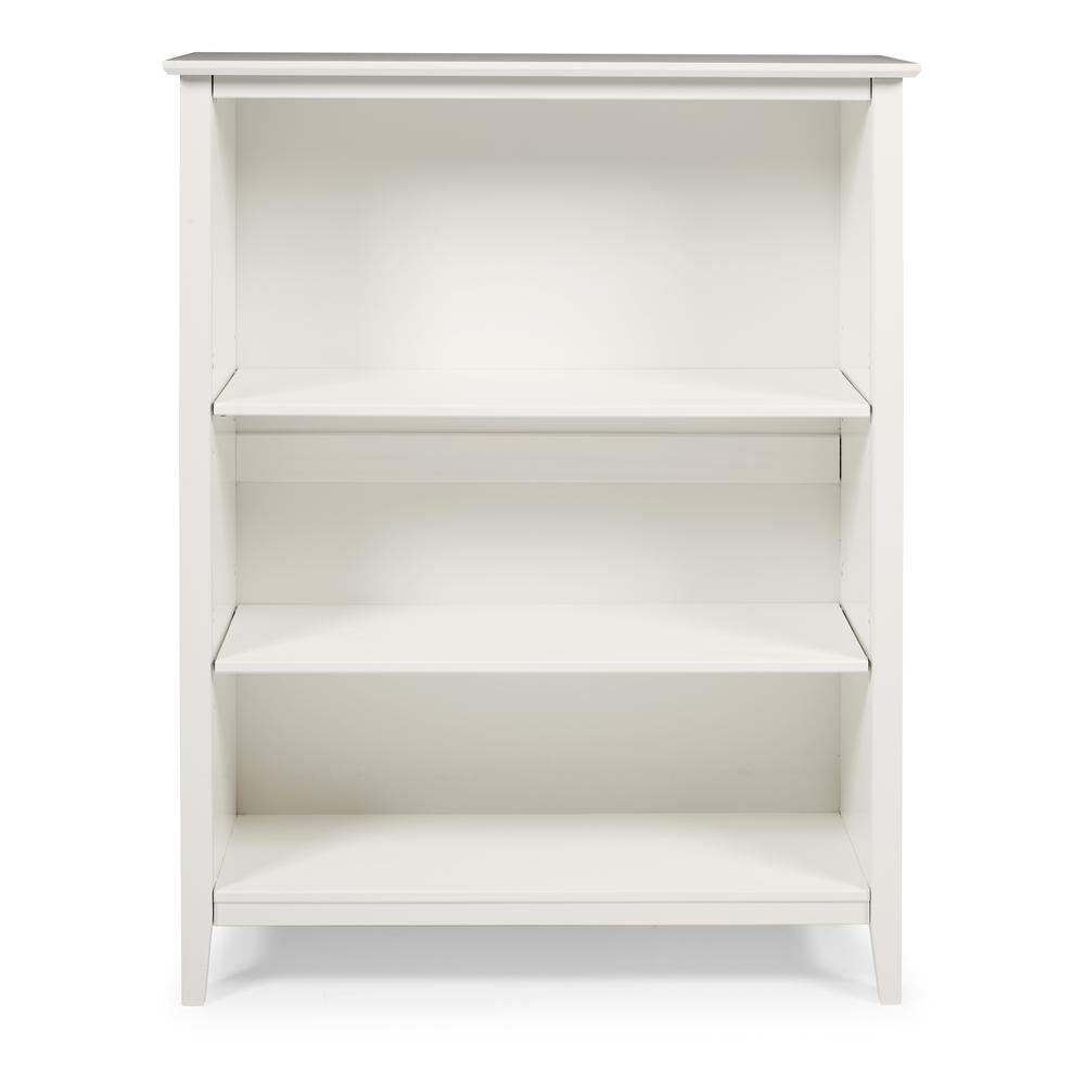 Simplicity Tall Bookcase, White. Picture 3