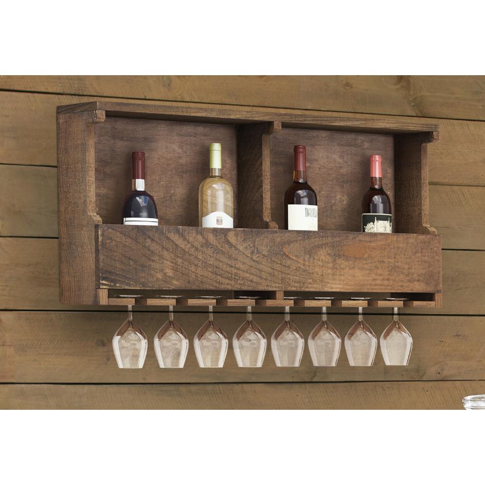 Pomona - Reclaimed Wood Wine Rack. Picture 2
