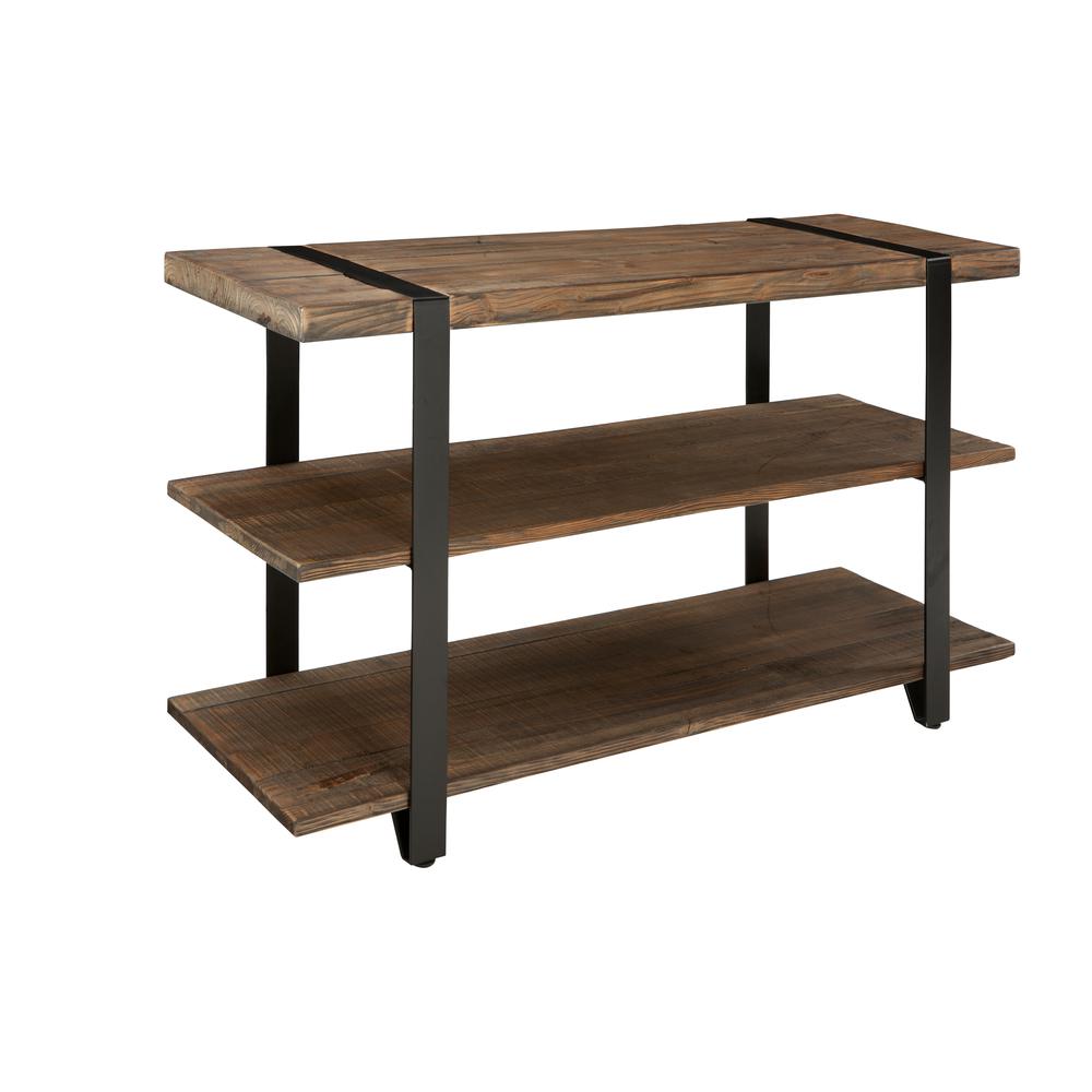 Modesto 48"L Reclaimed Wood Media/Console Table. Picture 2