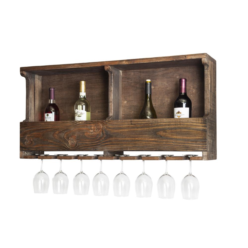 Modesto - Reclaimed Wood Wine Rack. The main picture.