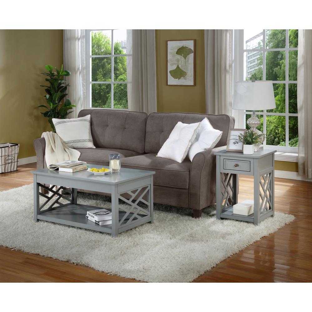 Coventry 36" Coffee Table and End Table, Set of 2. Picture 7
