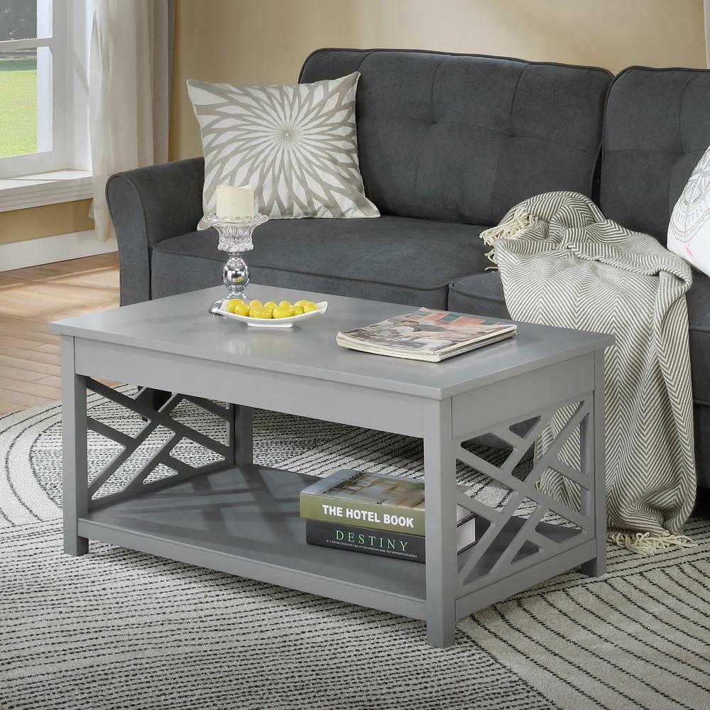 Coventry 36" Coffee Table, End Table with Tray and Console/TV Table, Set of 3. Picture 20