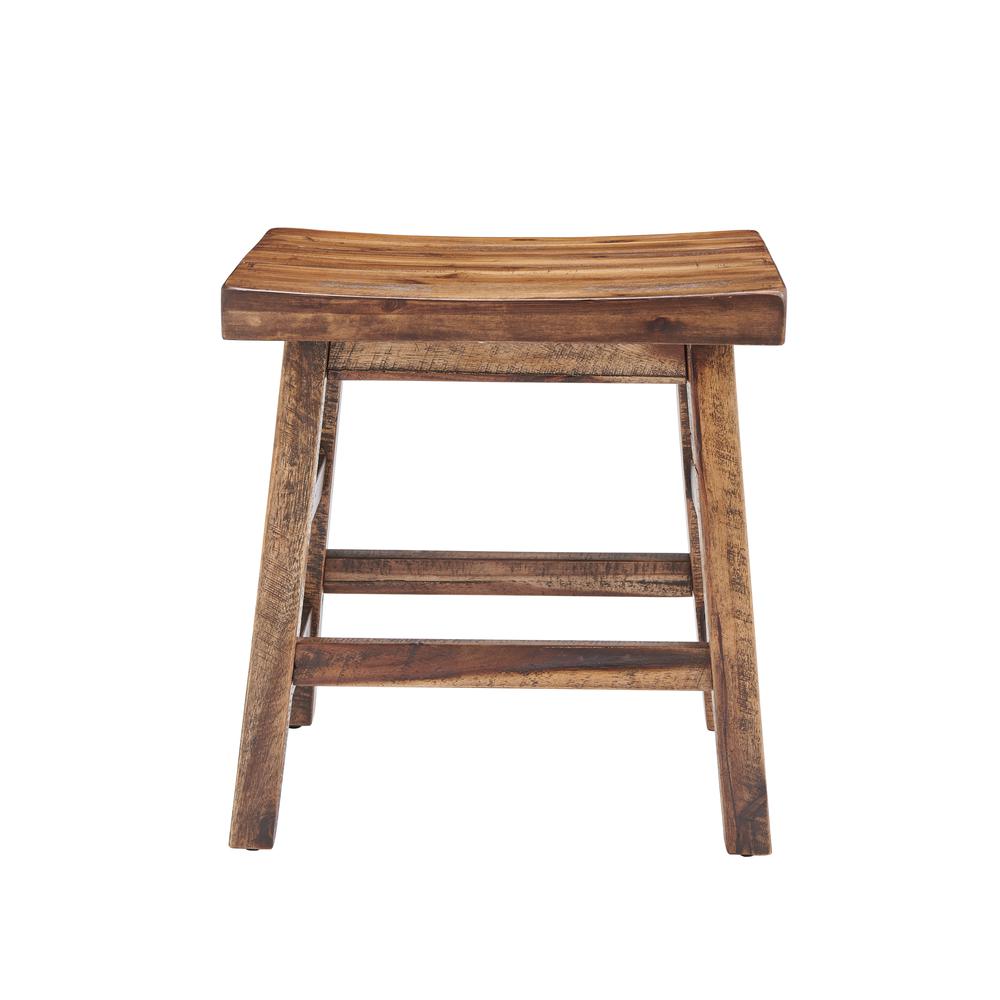 Durango 20"H Industrial Wood Dining Stool. Picture 2