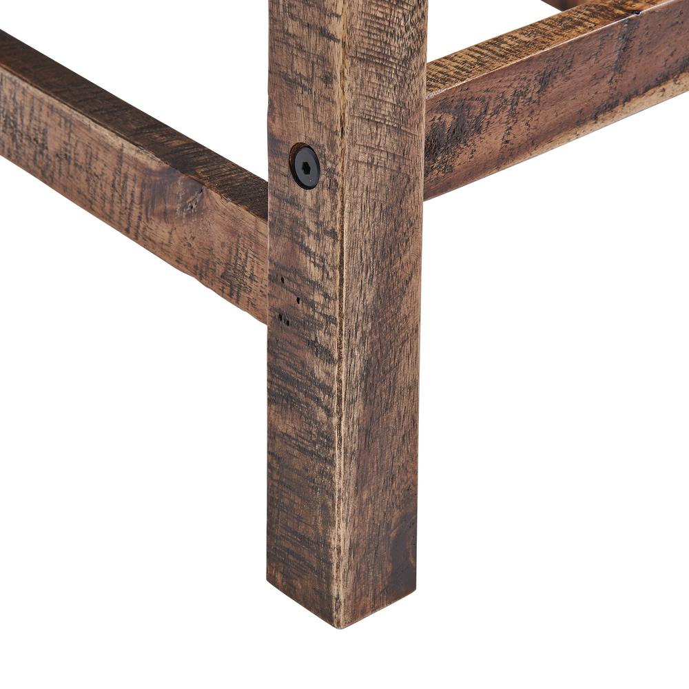 Durango 20"H Industrial Wood Dining Stool. Picture 4