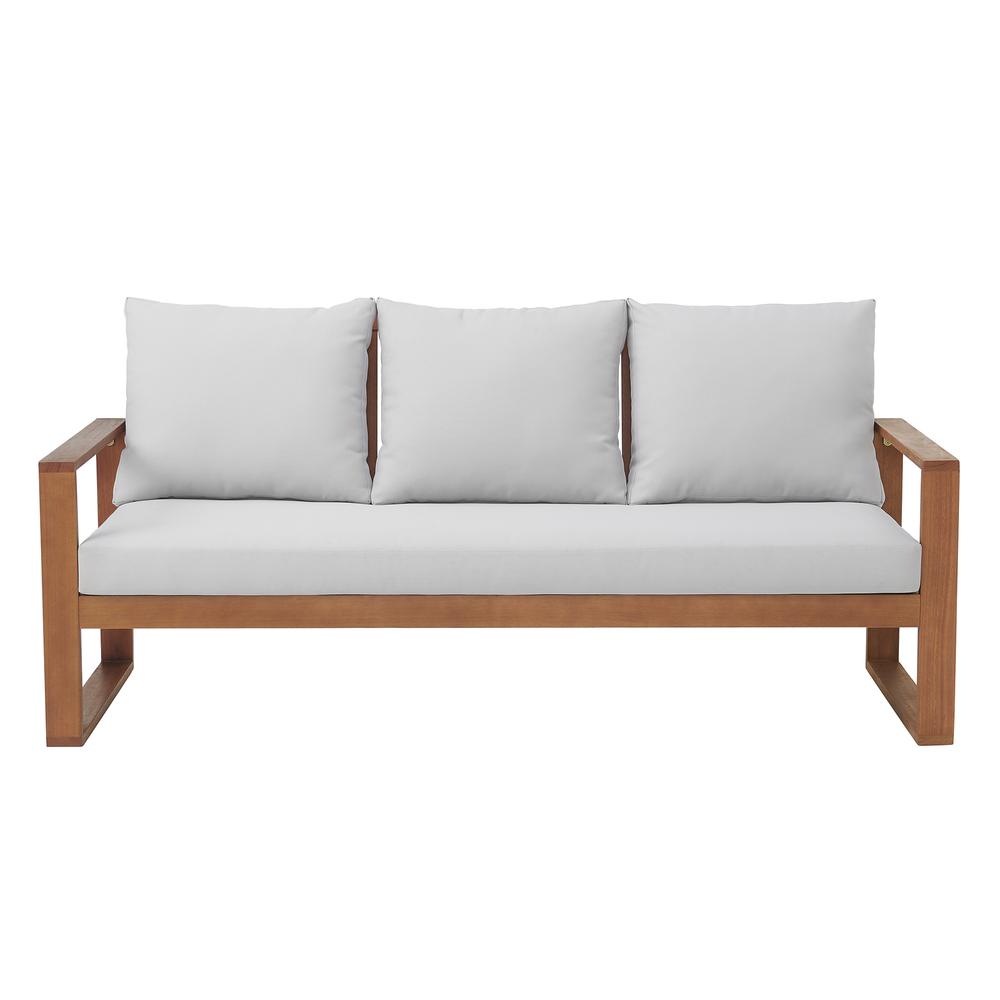 Grey bench seat discount outdoor