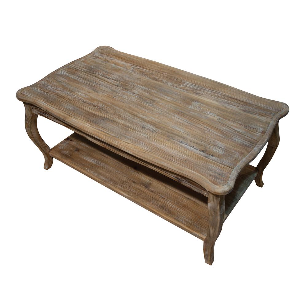 Rustic - Reclaimed Coffee Table, Driftwood. Picture 7