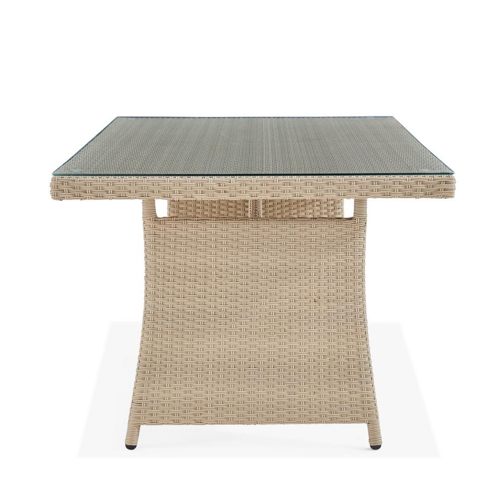 Canaan All-Weather Wicker Outdoor 26"H Cocktail Table. Picture 27