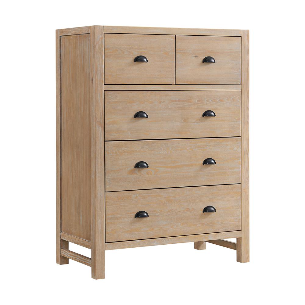 Arden 5-Drawer Wood Chest. Picture 2
