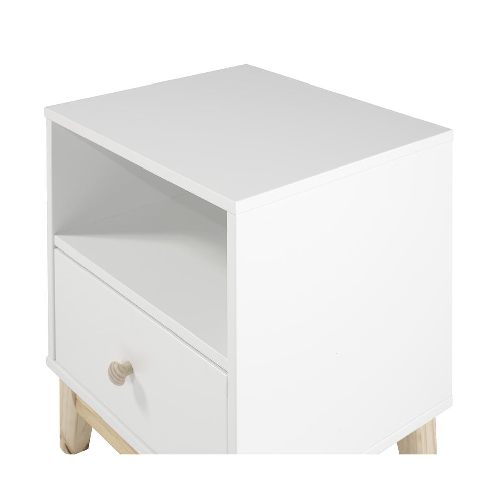 MOD 19 1/2"W One Drawer Nightstand. Picture 7