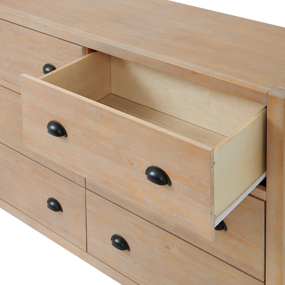 Arden 6-Drawer Wood Double Dresser. Picture 3