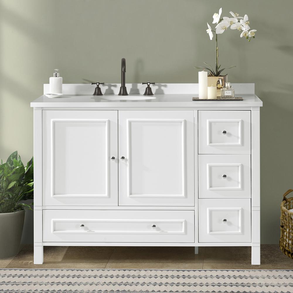 Williamsburg 48"W Vanity Cabinet Only. Picture 2