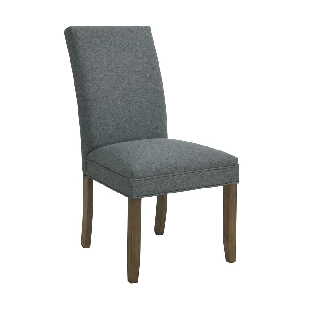 Gwyn Parsons Upholstered Chair, Grey (Set of 2). Picture 3