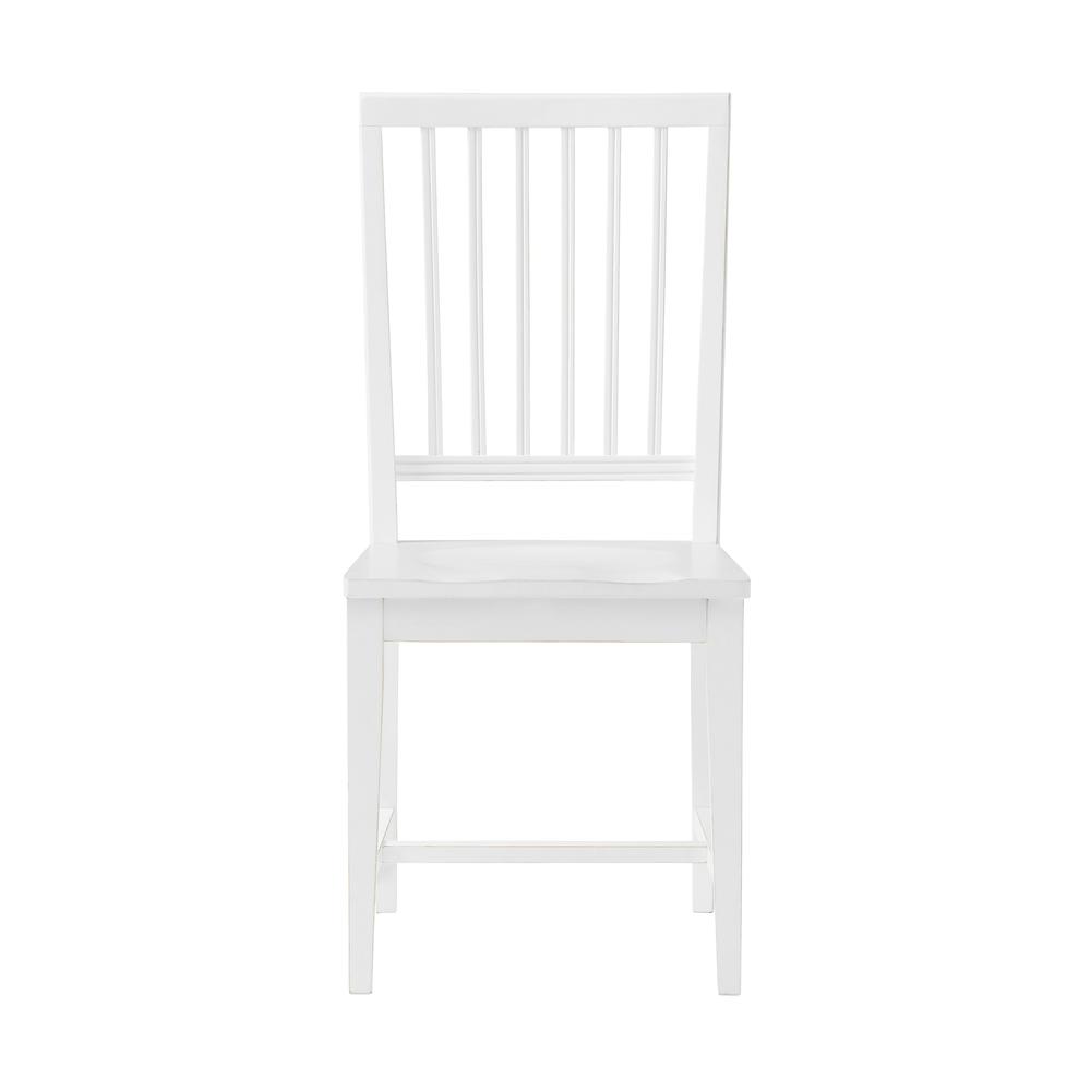 Vienna Wood Dining Chairs, White (Set of 2). Picture 2