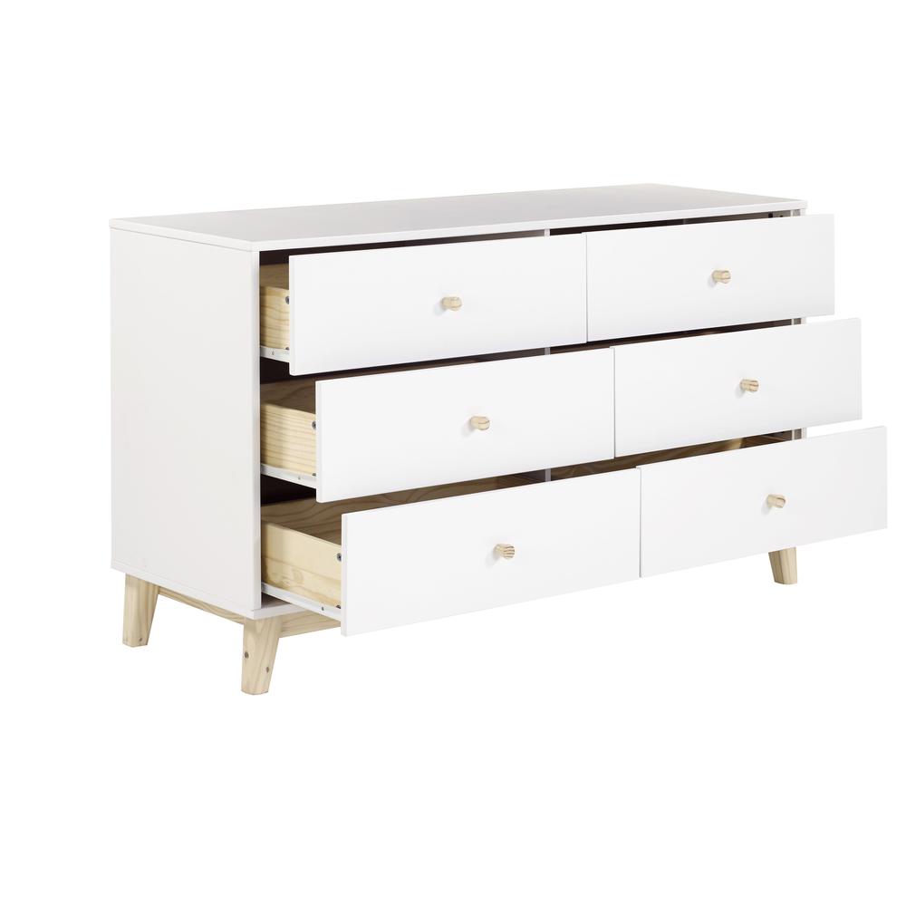 MOD 60"W 6-Drawer Double Dresser. Picture 4