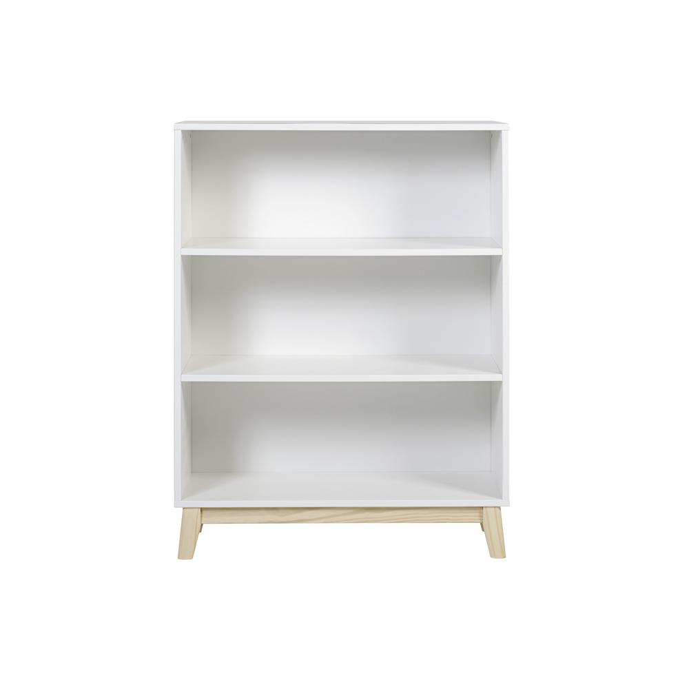 MOD 48"H Tall 3-Shelf Bookcase. Picture 1